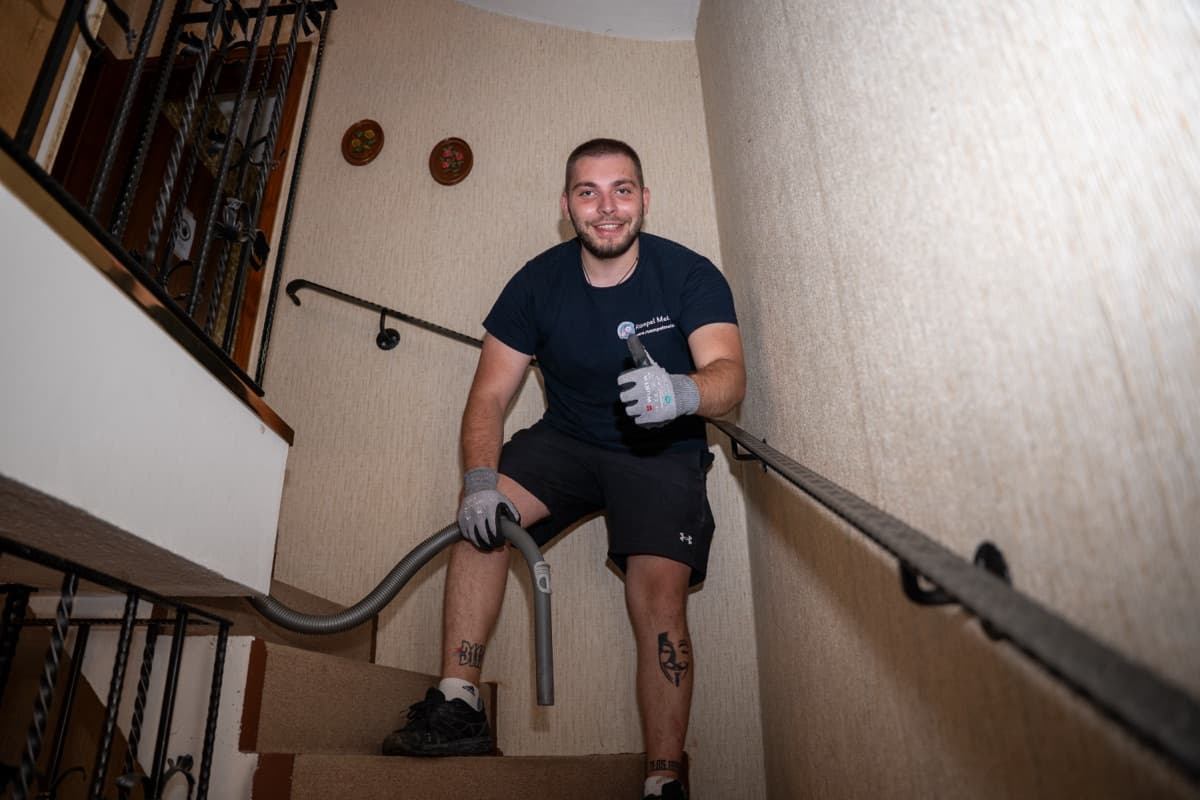 Rümpel Meister Team im Einsatz