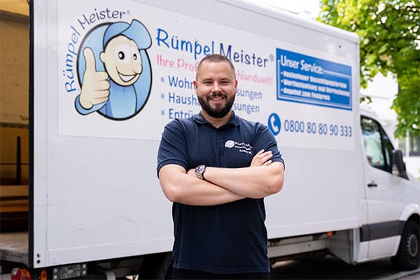Professionelle Entrümpelung - Vorher und Nachher