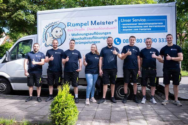 Rümpel Meister im Einsatz