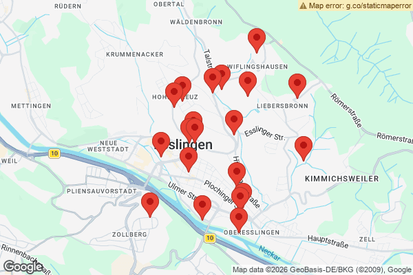 Karte mit Entrümpelungen undefined