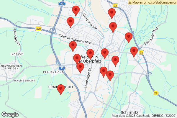 Karte mit Entrümpelungen undefined