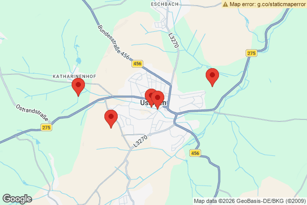 Karte mit Haushaltsauflösungen undefined