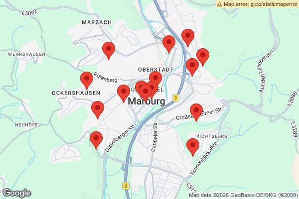 Karte mit Wohnungsauflösungen undefined