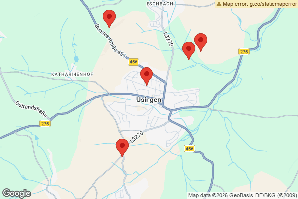 Karte mit Entrümpelungen undefined