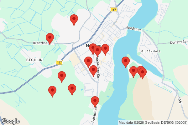 Karte mit Entrümpelungen undefined