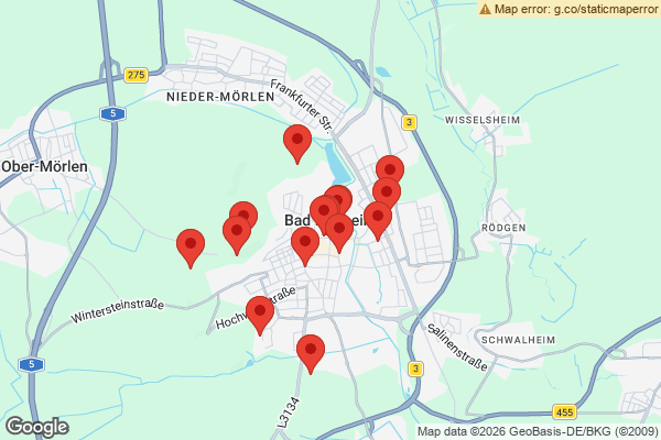 Karte mit Entrümpelungen undefined