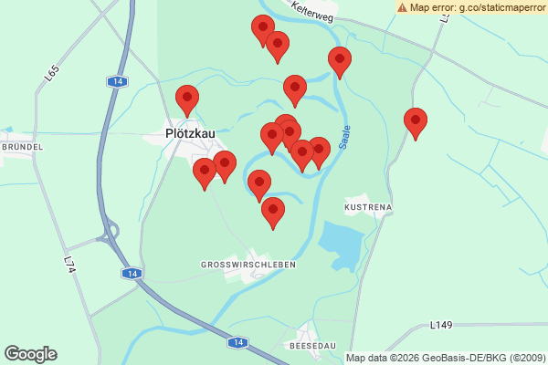 Karte mit Haushaltsauflösungen undefined