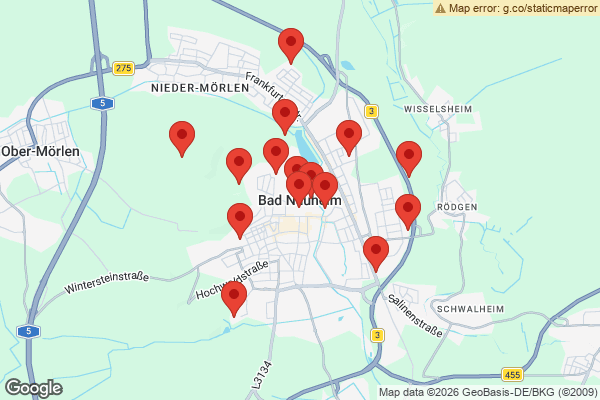 Karte mit Entrümpelungen undefined