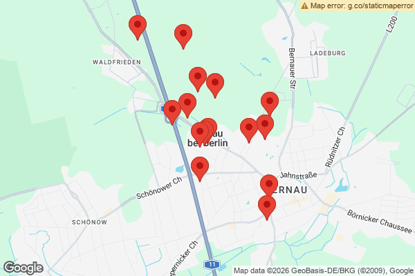Karte mit Entrümpelungen undefined