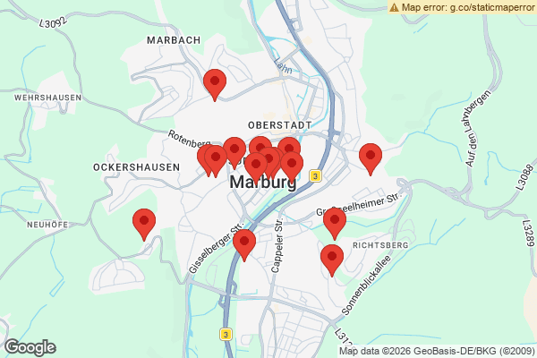 Karte mit Entrümpelungen undefined