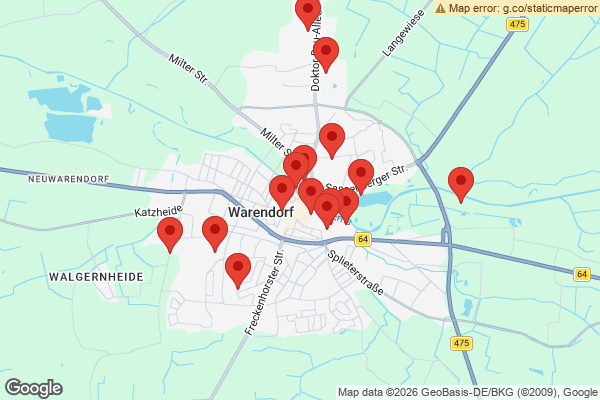 Karte mit Haushaltsauflösungen undefined