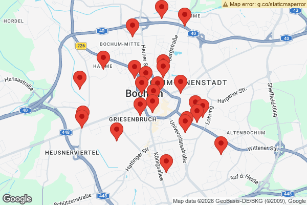 Karte mit Wohnungsauflösungen undefined