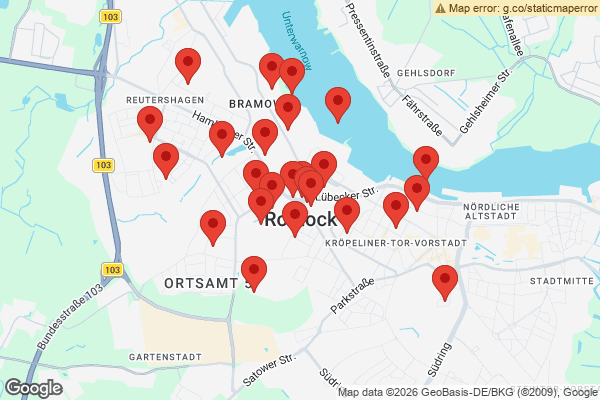 Karte mit Haushaltsauflösungen undefined