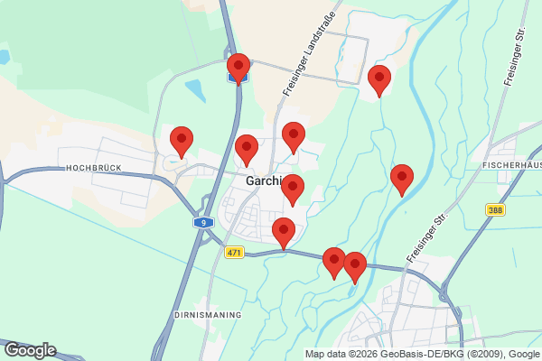 Karte mit Entrümpelungen undefined