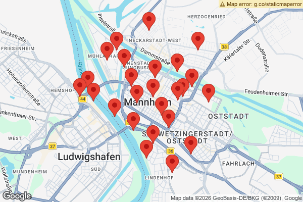 Karte mit Haushaltsauflösungen undefined
